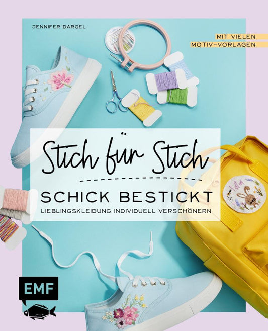 Buchcover: Stich für Stich - Schick bestickt