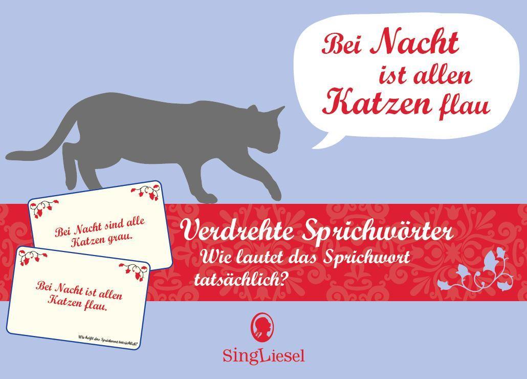 Verdrehte Sprichwörter. Das lustige Quiz-Spiel für Senioren.