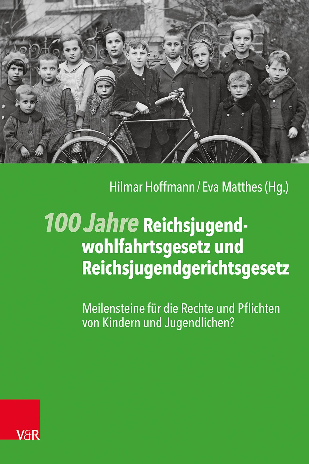 Buchcover: 100 Jahre Reichsjugendwohlfahrtsgesetz und Reichsjugendgerichtsgesetz