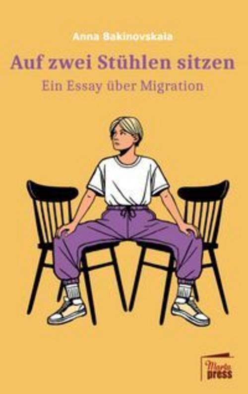 Auf zwei Stühlen sitzen