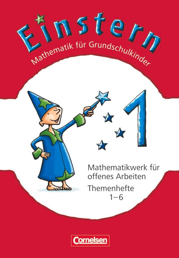 Einstern 1. Themenhefte 1-6 und Kartonbeilagen im Schuber