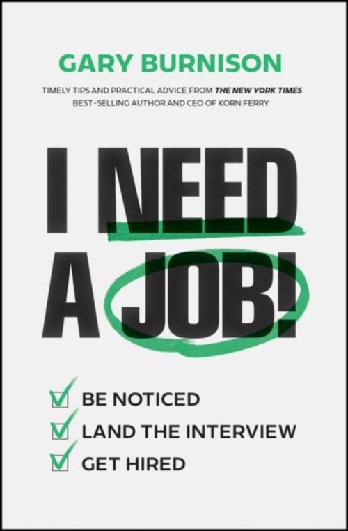 I Need a Job!