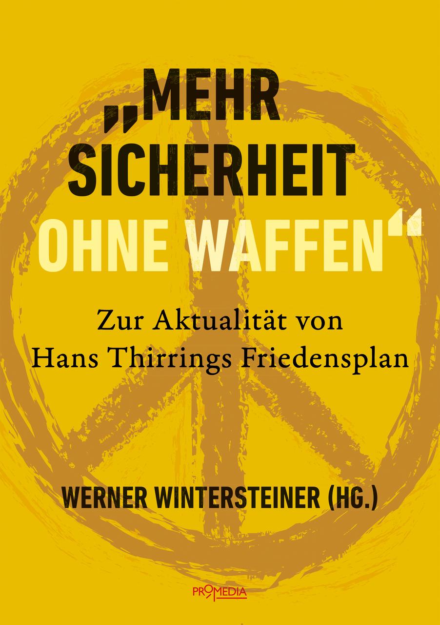 \"Mehr Sicherheit ohne Waffen\"