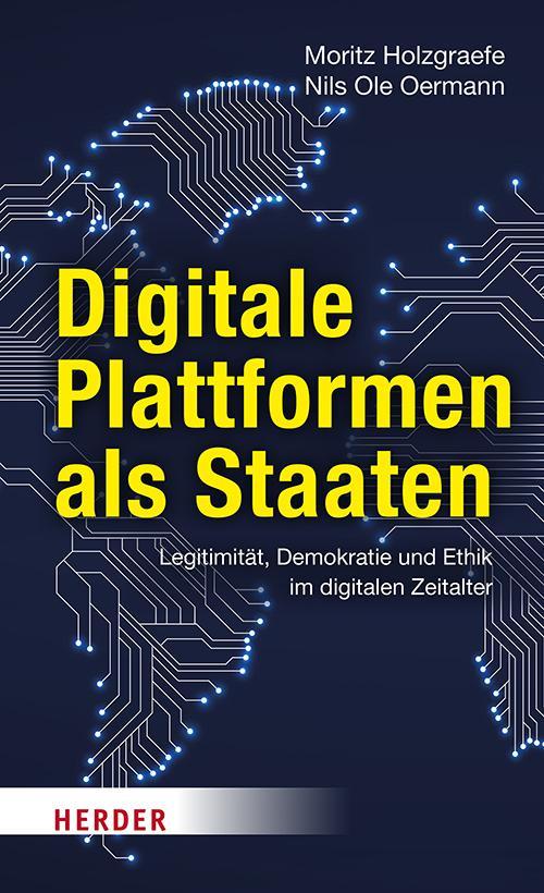 Buchcover: Digitale Plattformen als Staaten