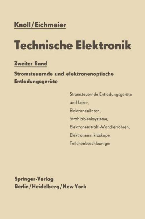 Buchcover: Technische Elektronik