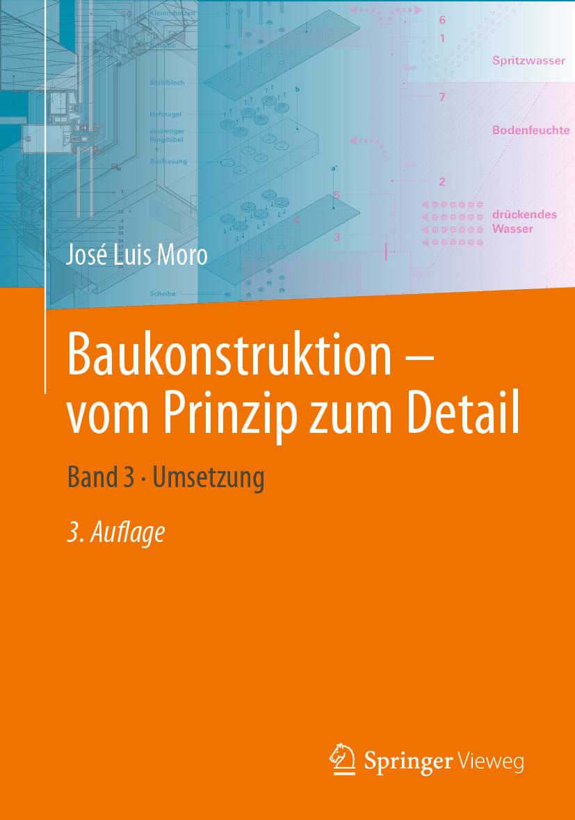 Buchcover: Baukonstruktion - vom Prinzip zum Detail