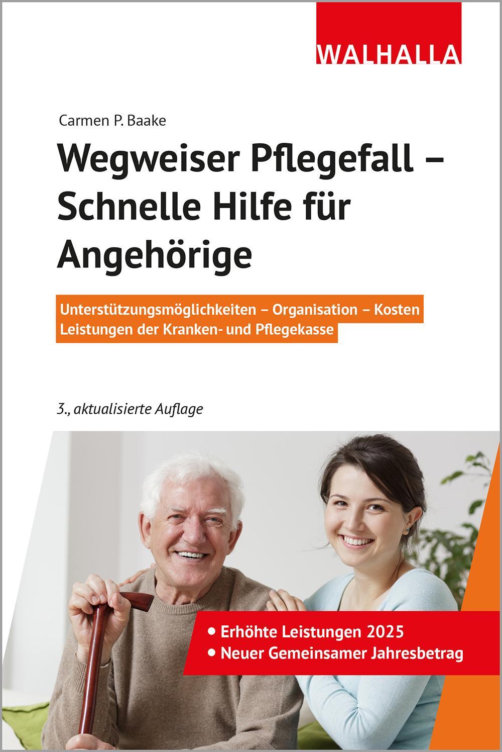 Buchcover: Wegweiser Pflegefall - Schnelle Hilfe für Angehörige