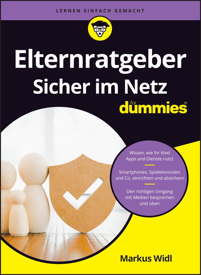 Buchcover: Elternratgeber sicher im Netz für Dummies