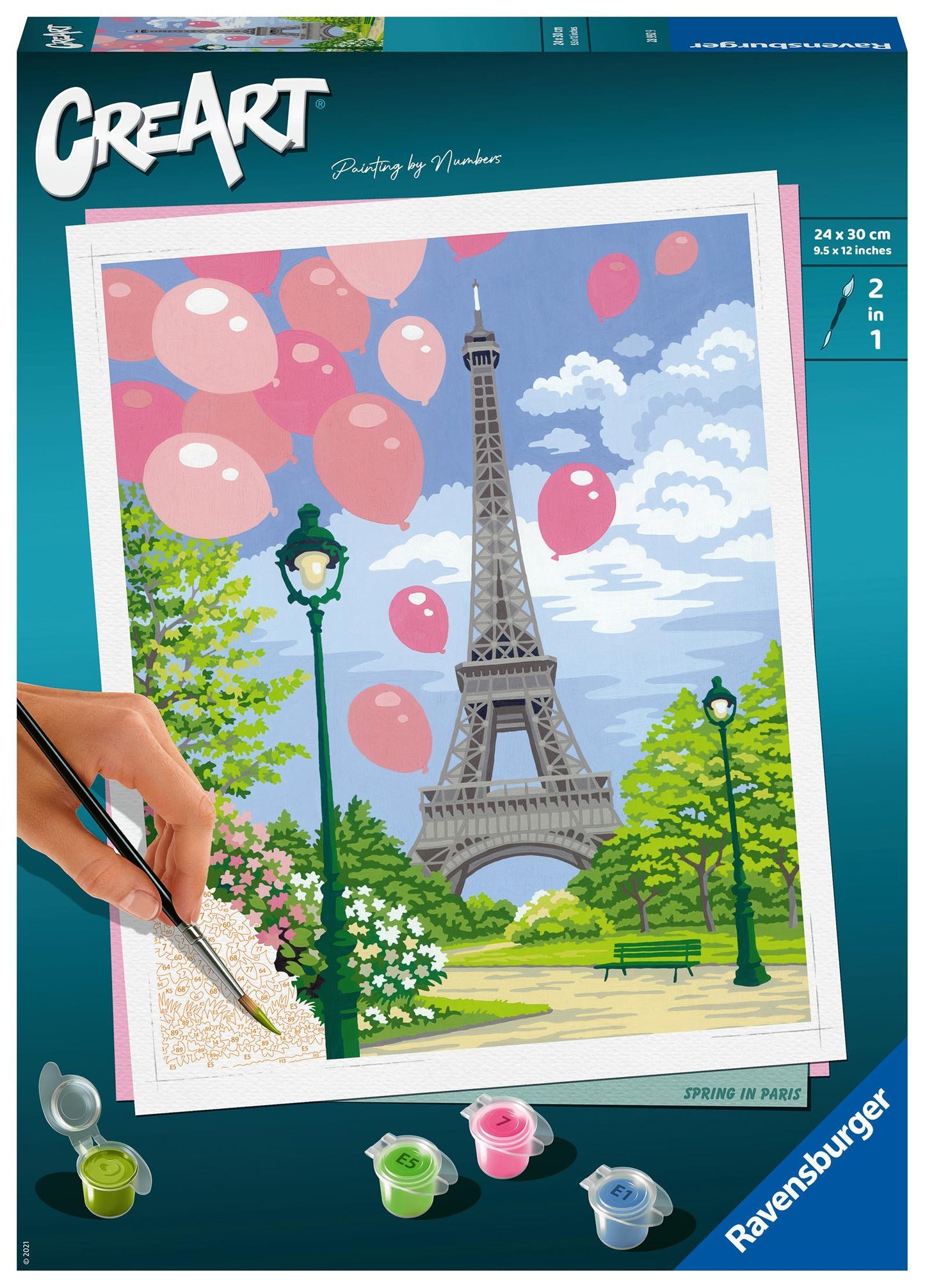 CreArt Adults Trend - Frühling in Paris