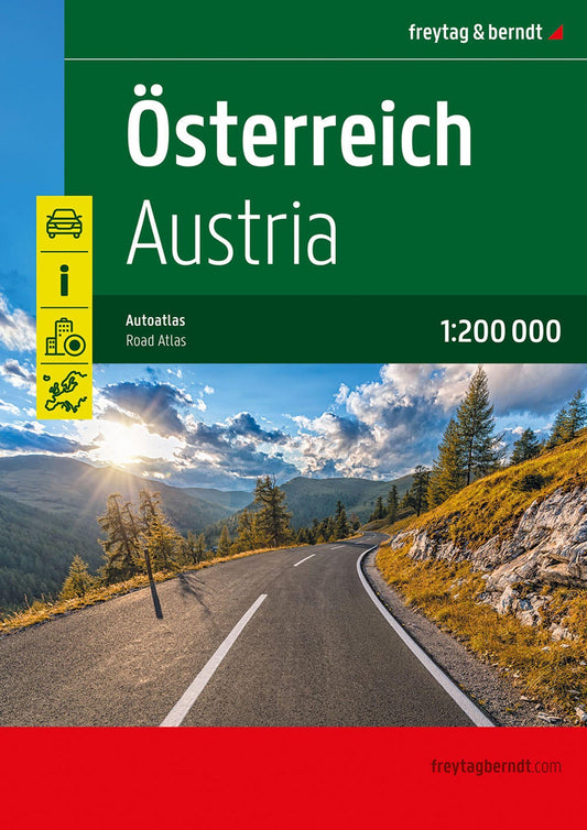 freytag & berndt Autoatlas Österreich 1:200.000