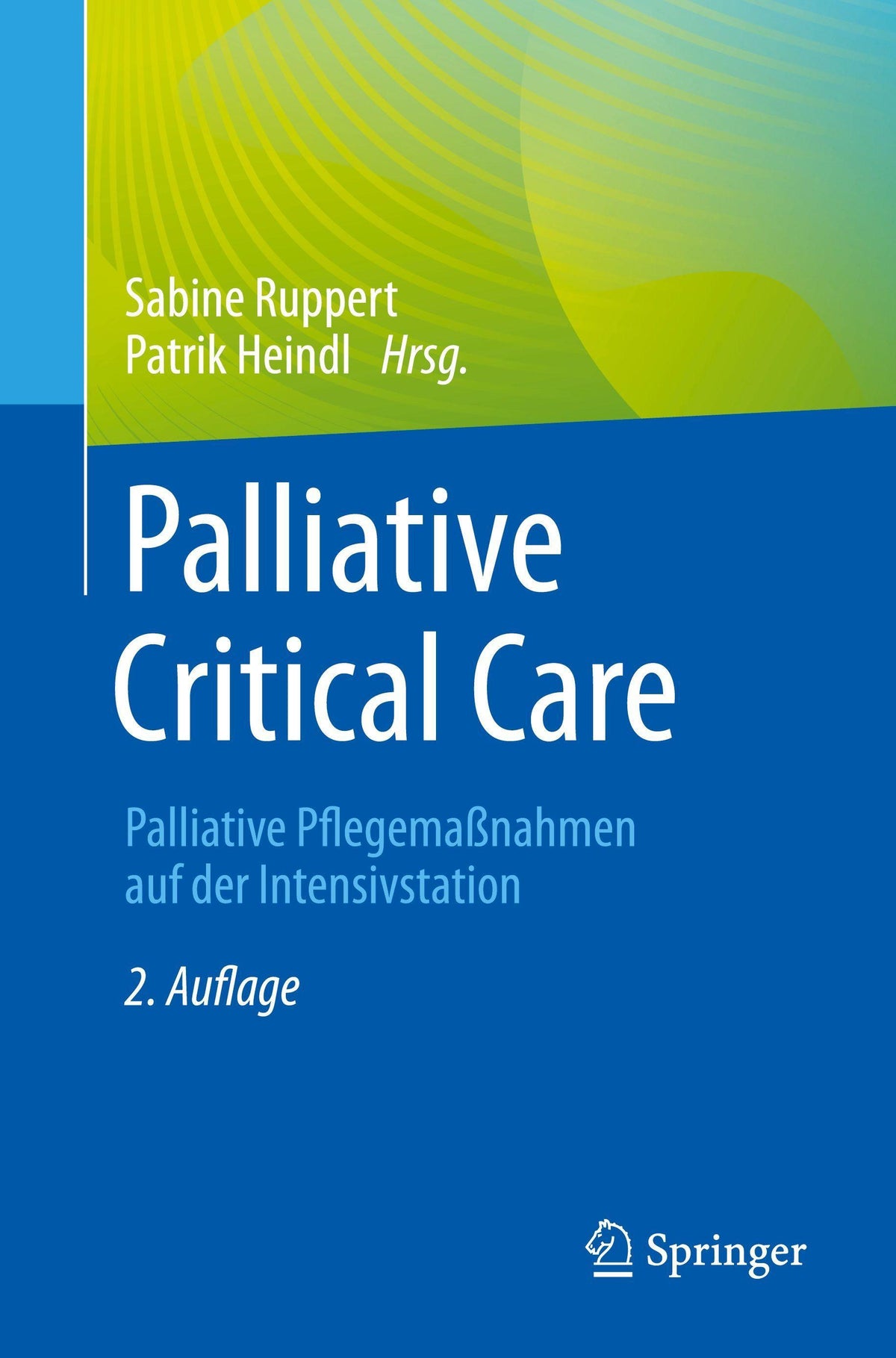 Buchcover: Palliative Critical Care