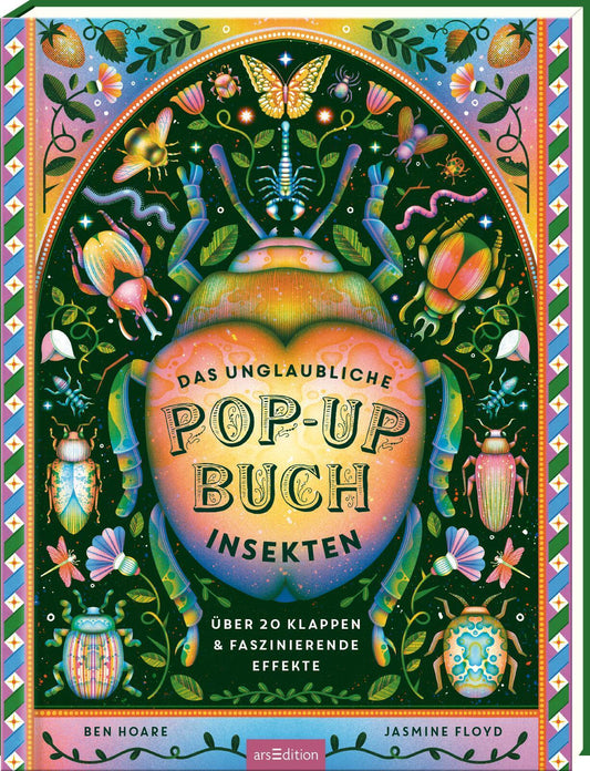 Das unglaubliche Pop-up-Buch – Insekten: Über 20 Klappen und faszinierende Effekte | Hochwertiges Pop-up-Buch zum Staunen