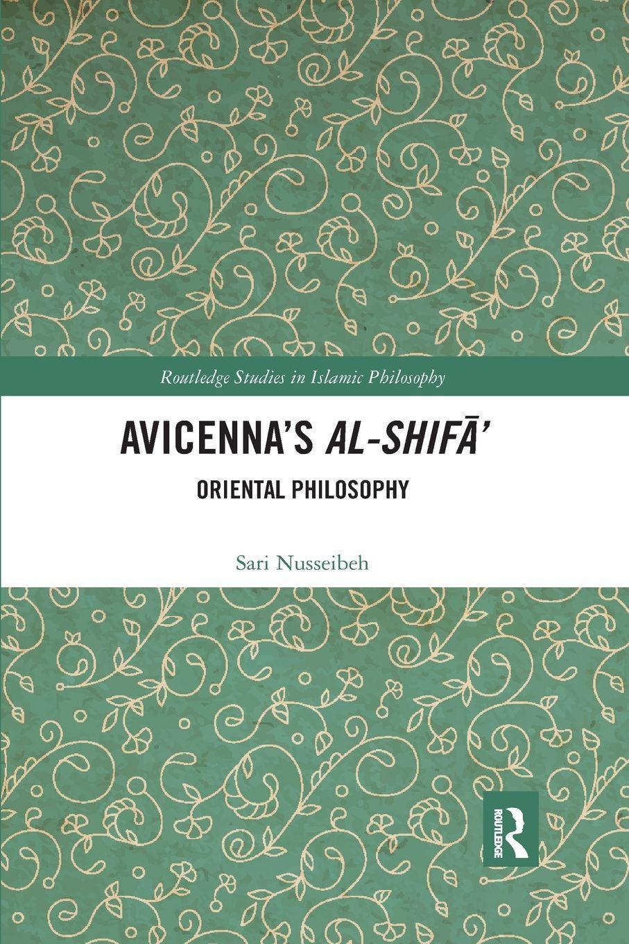 Buchcover: Avicenna's Al-Shif¿'