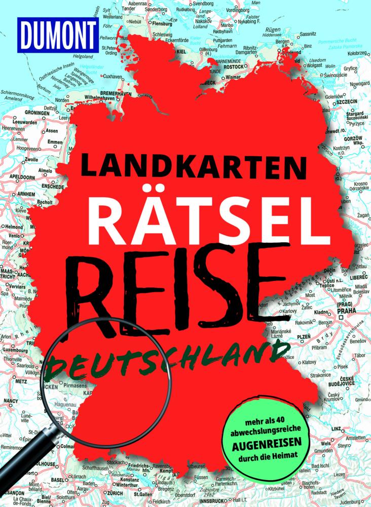Landkarten-Rätselreise Deutschland