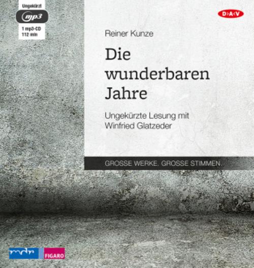 Die wunderbaren Jahre,1 Audio-CD, 1 MP3