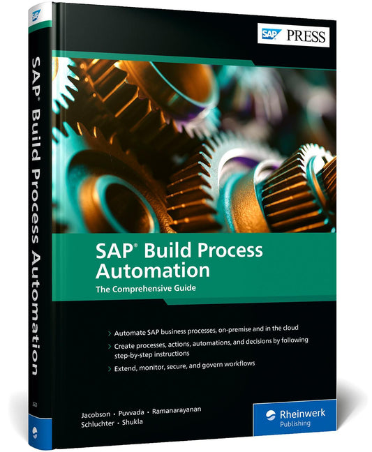 Buchcover: SAP Build Process Automation