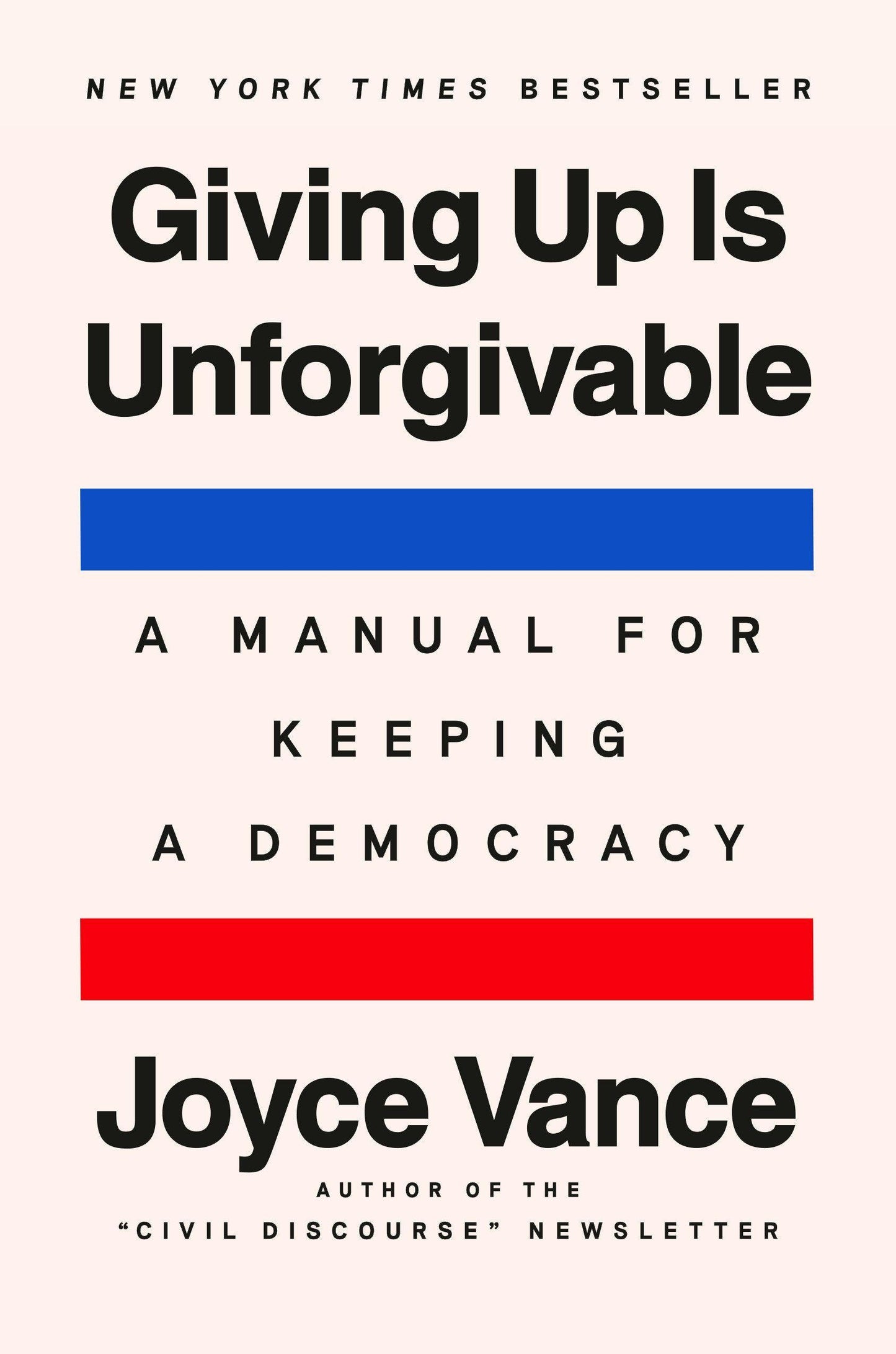 Giving Up Is Unforgivable