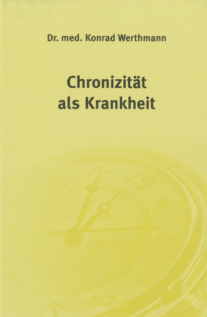 Buchcover: Chronizität als Krankheit