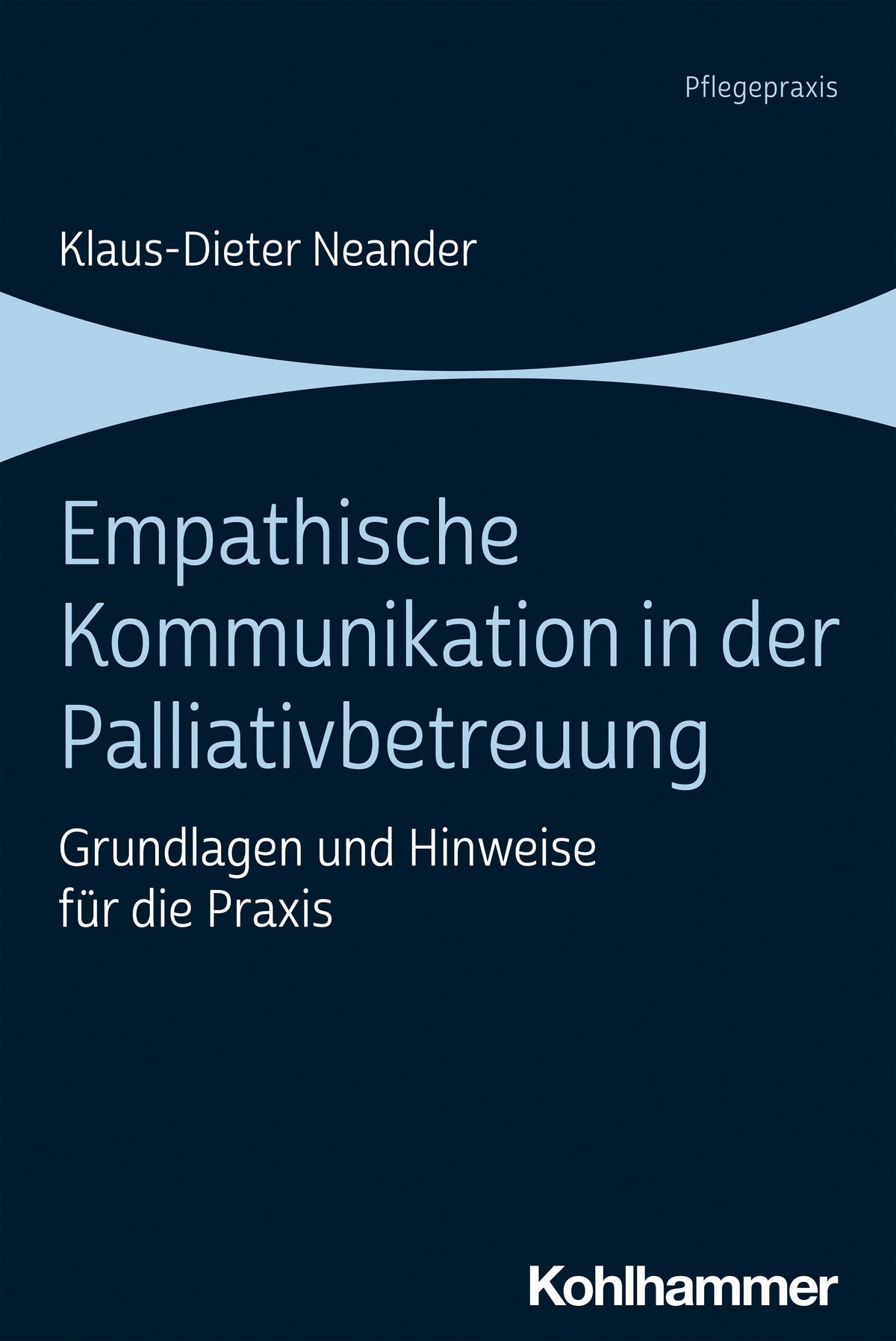 Buchcover: Empathische Kommunikation in der Palliativbetreuung