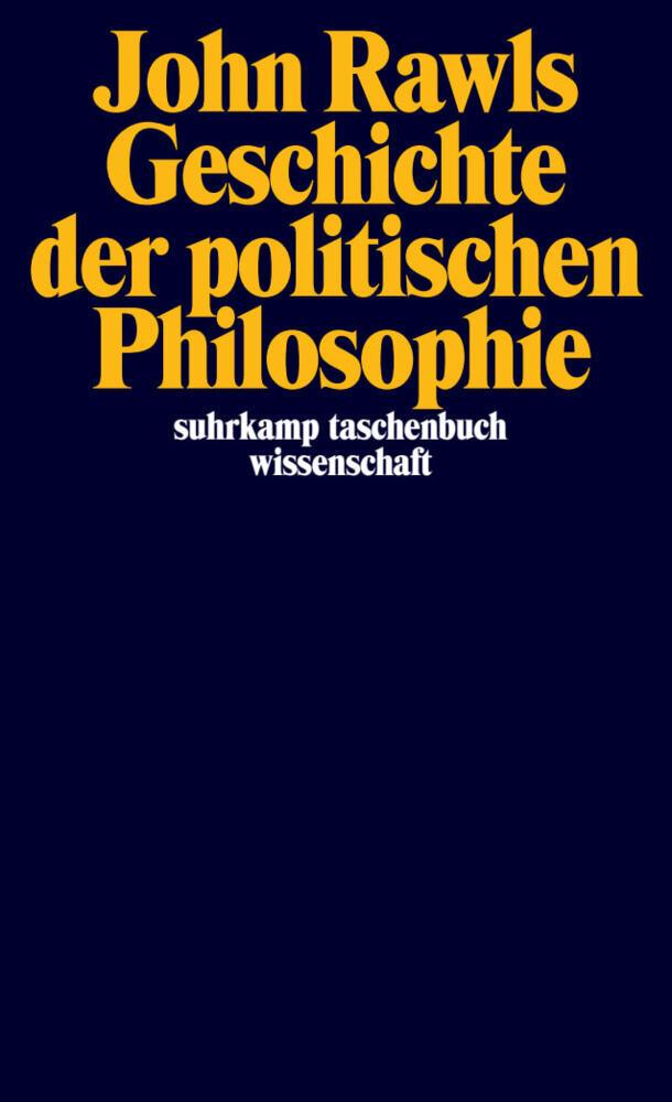 Buchcover: Geschichte der politischen Philosophie