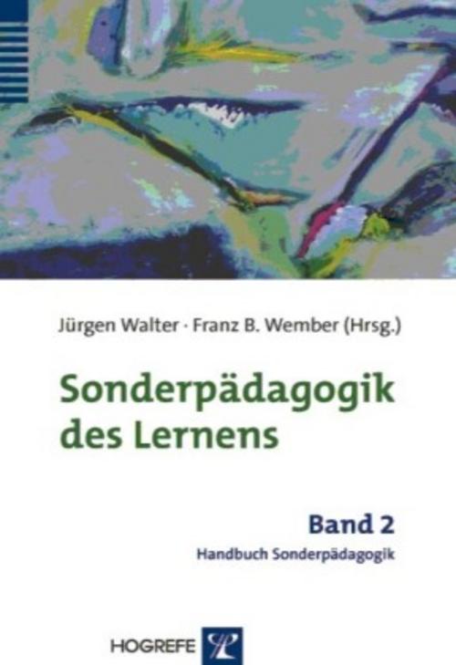 Buchcover: Sonderpädagogik des Lernens