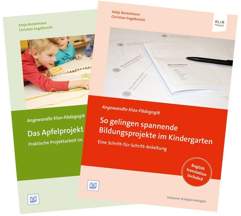 Set \"So gelingen spannende Bildungsprojekte im Kindergarten\" und \"Das Apfelprojekt\"