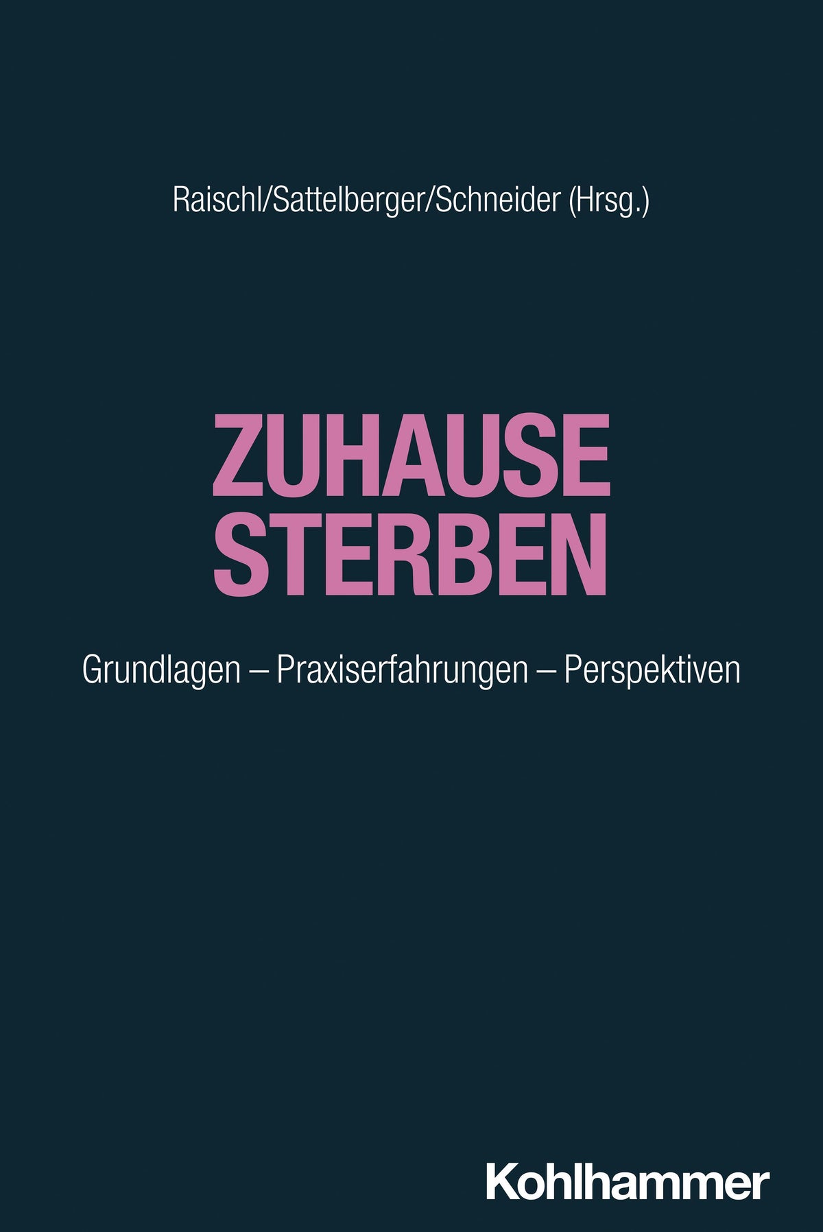 Buchcover: Zuhause sterben