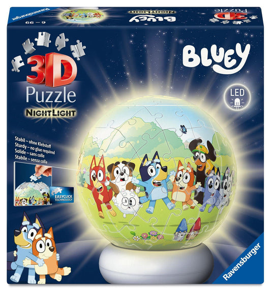 3D Puzzle-Ball Nightlight Bluey