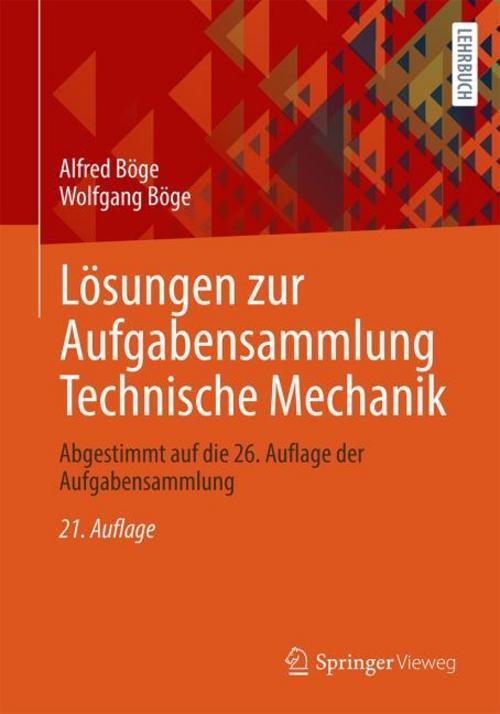 Buchcover: Lösungen zur Aufgabensammlung Technische Mechanik