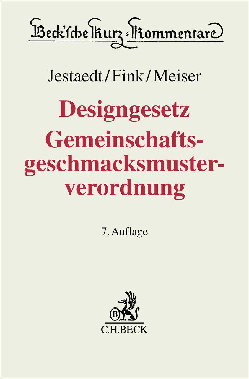 Designgesetz, Gemeinschaftsgeschmacksmusterverordnung