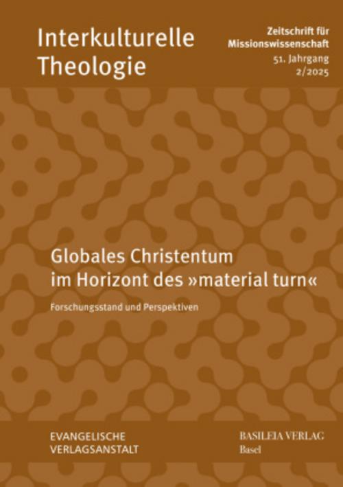 Buchcover: Globales Christentum im Horizont des 'material turn'