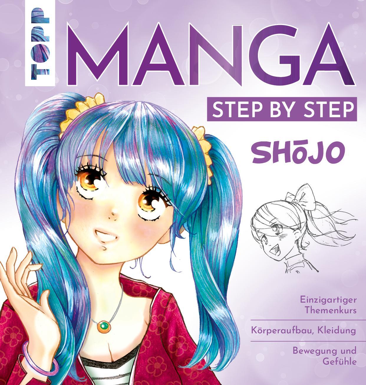 Buchcover: Manga Step by Step Shojo