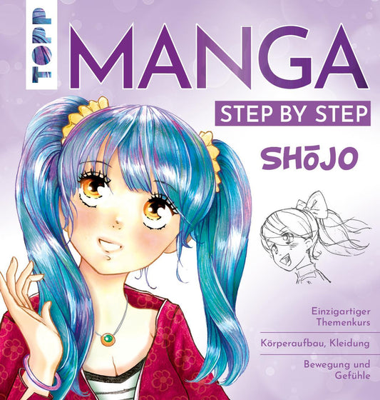 Buchcover: Manga Step by Step Shojo
