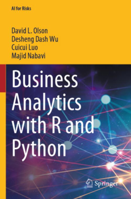 Buchcover: Business Analytics with R and Python
