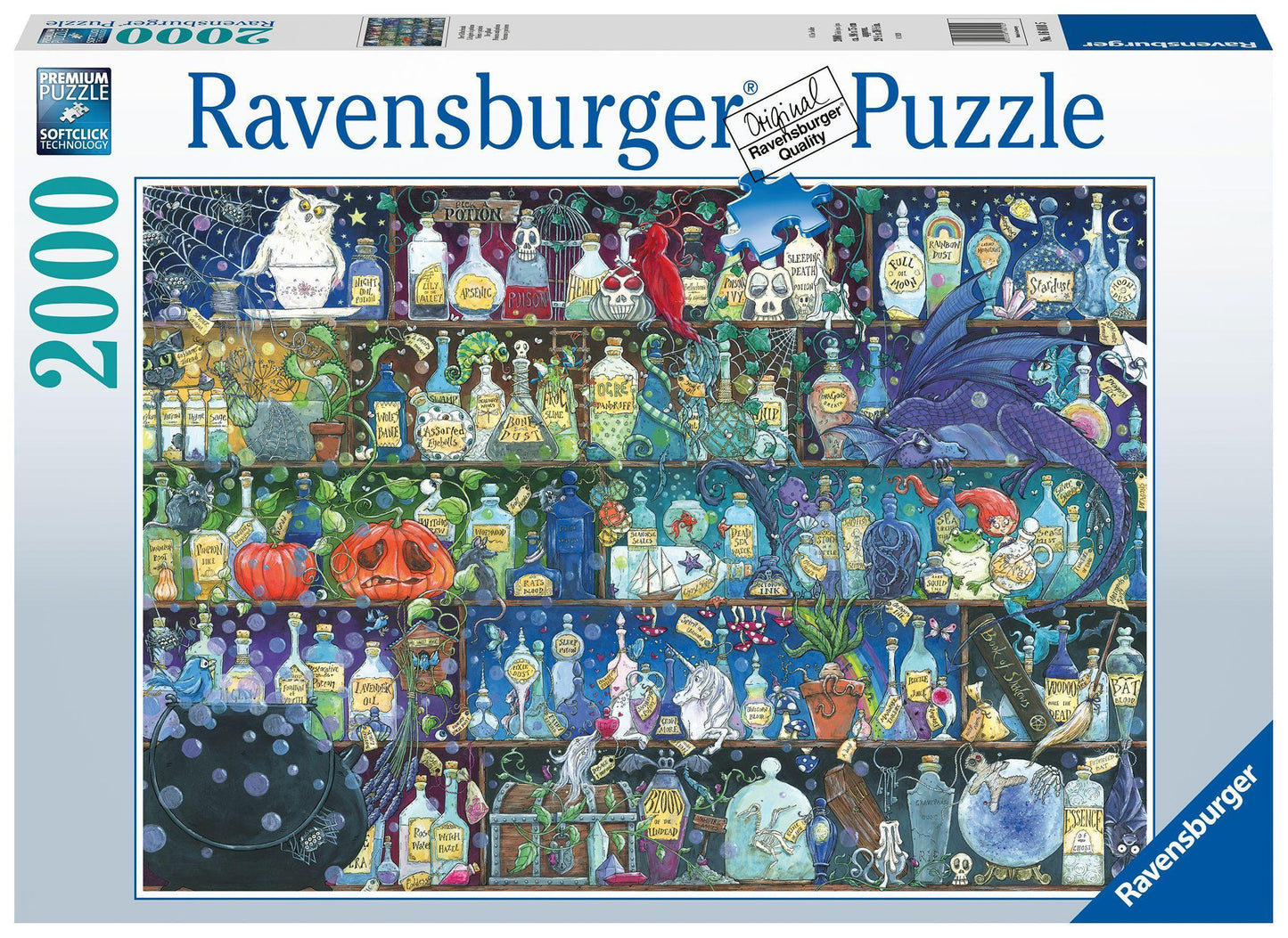 Erwachsenenpuzzle 2000 Teile - Der Giftschrank