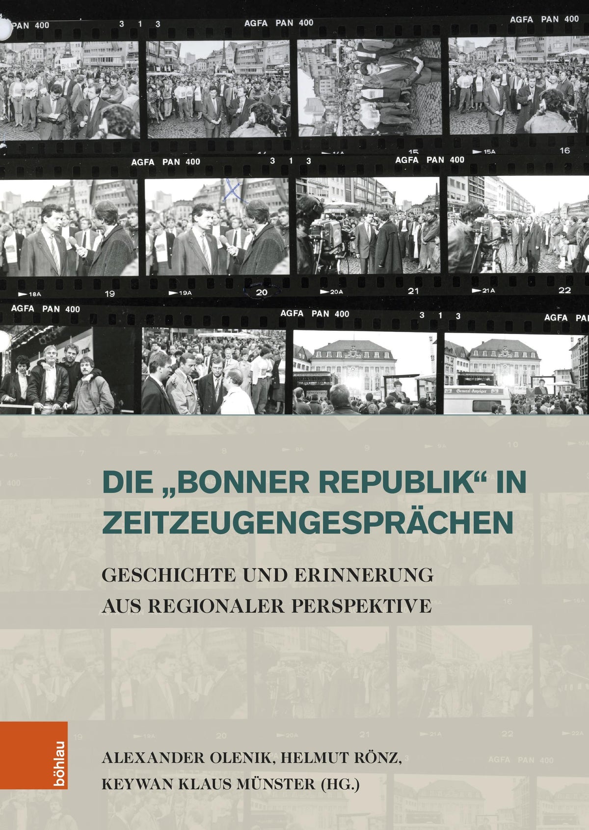 Buchcover: Die 'Bonner Republik' in Zeitzeugengesprächen