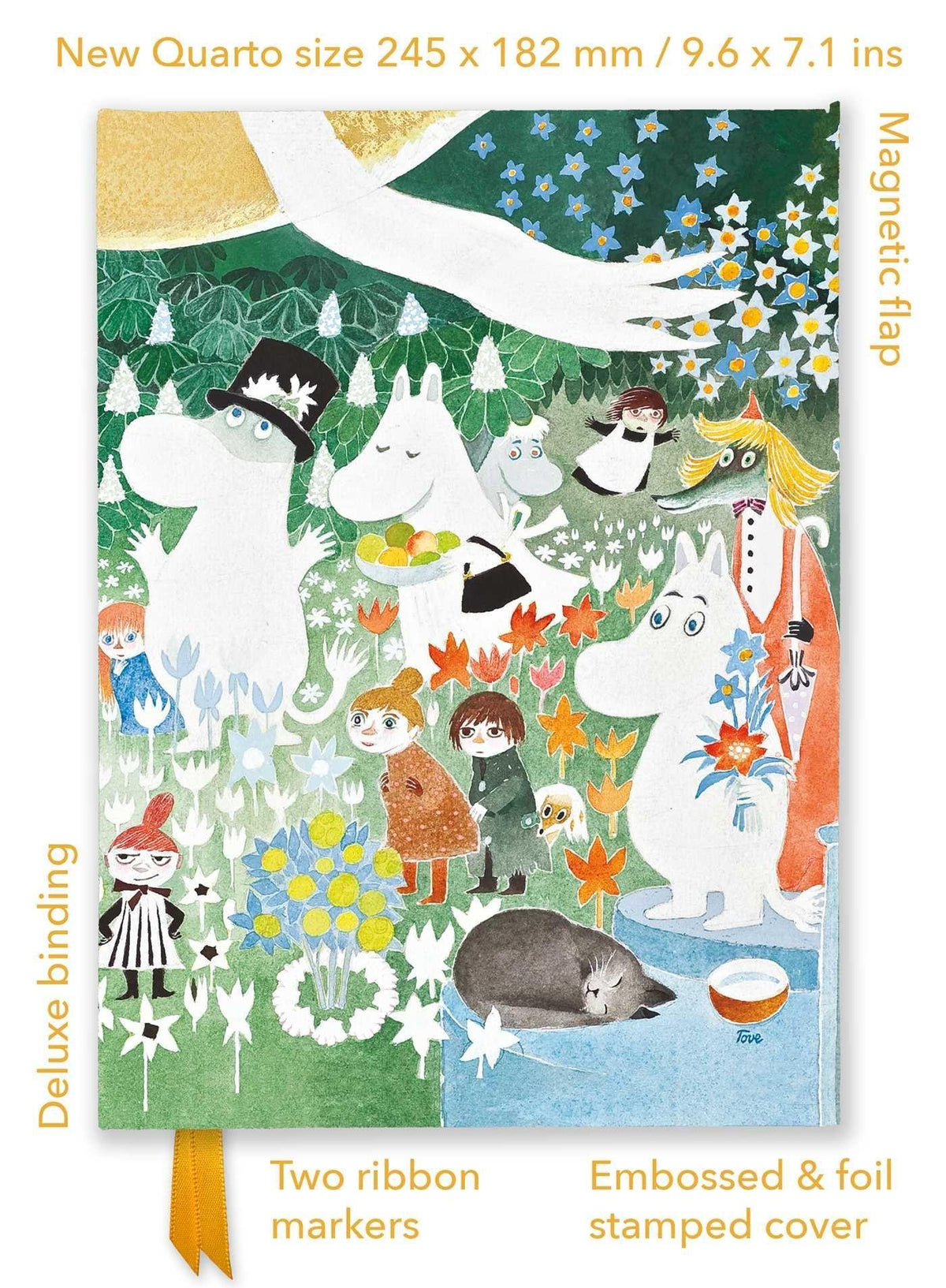 Buchcover: Moomin: Dangerous Journey (Foiled Quarto Journal)