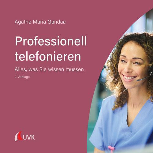 Buchcover: Professionell telefonieren