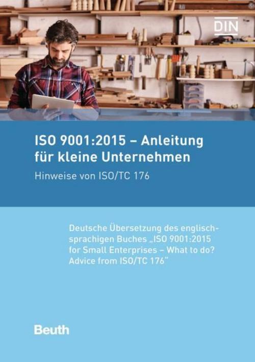 Buchcover: ISO 9001:2015 - Anleitung für kleine Unternehmen