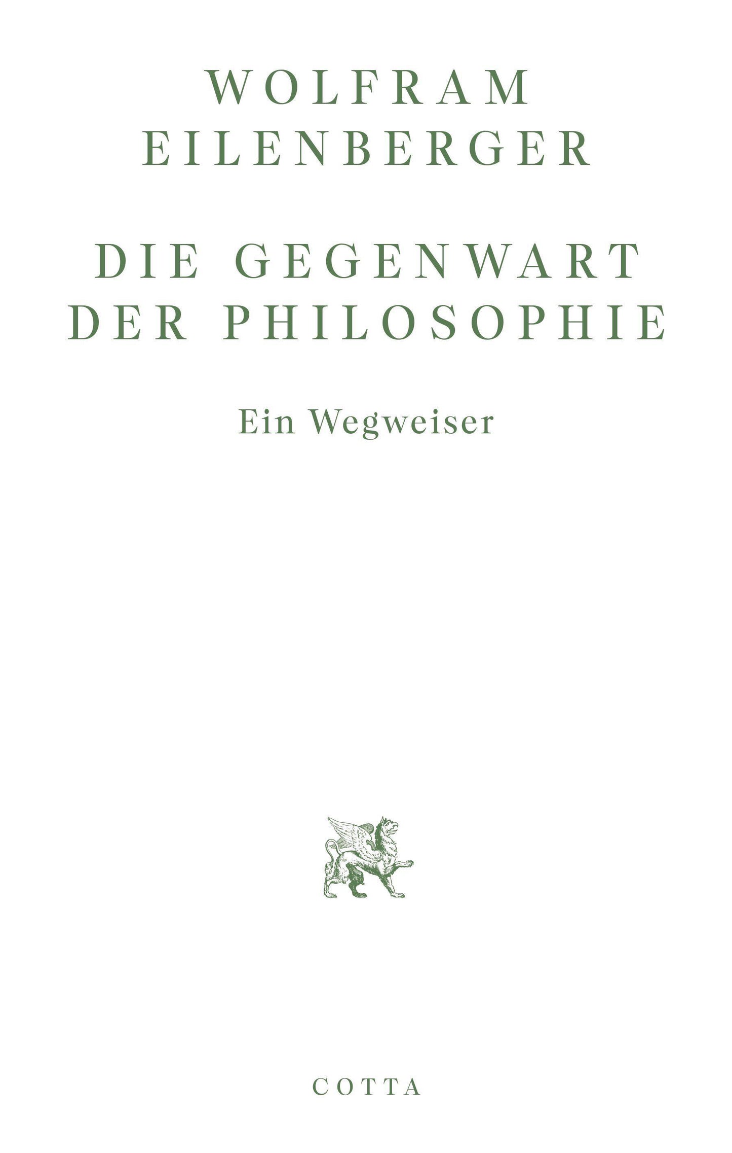 Die Gegenwart der Philosophie