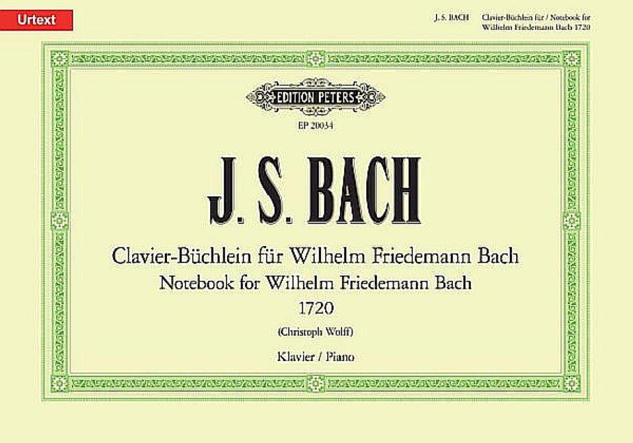 Notebook for Wilhelm Friedemann Bach