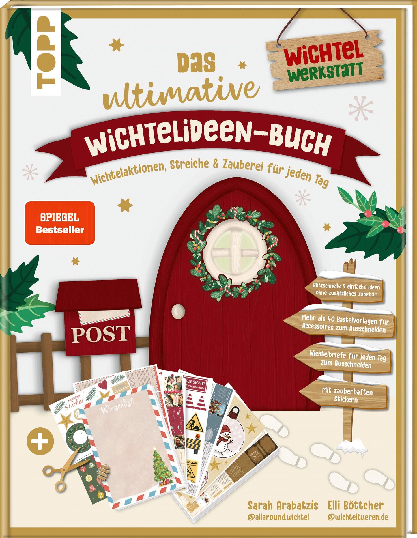 Buchcover: Das ultimative Wichtelideen-Buch. Wichtelaktionen, Streiche & Zauberei für jeden Tag.