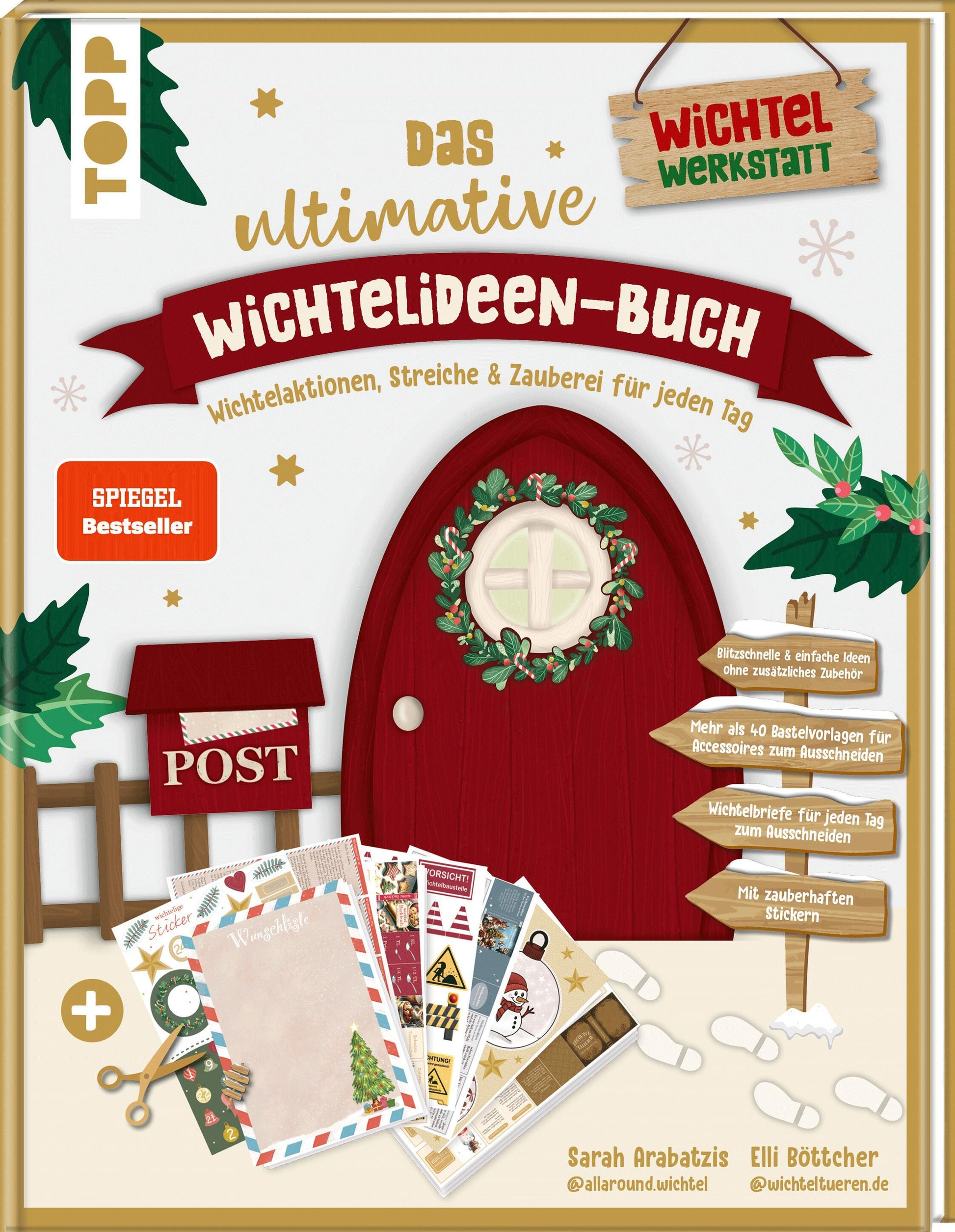 Buchcover: Das ultimative Wichtelideen-Buch. Wichtelaktionen, Streiche & Zauberei für jeden Tag.