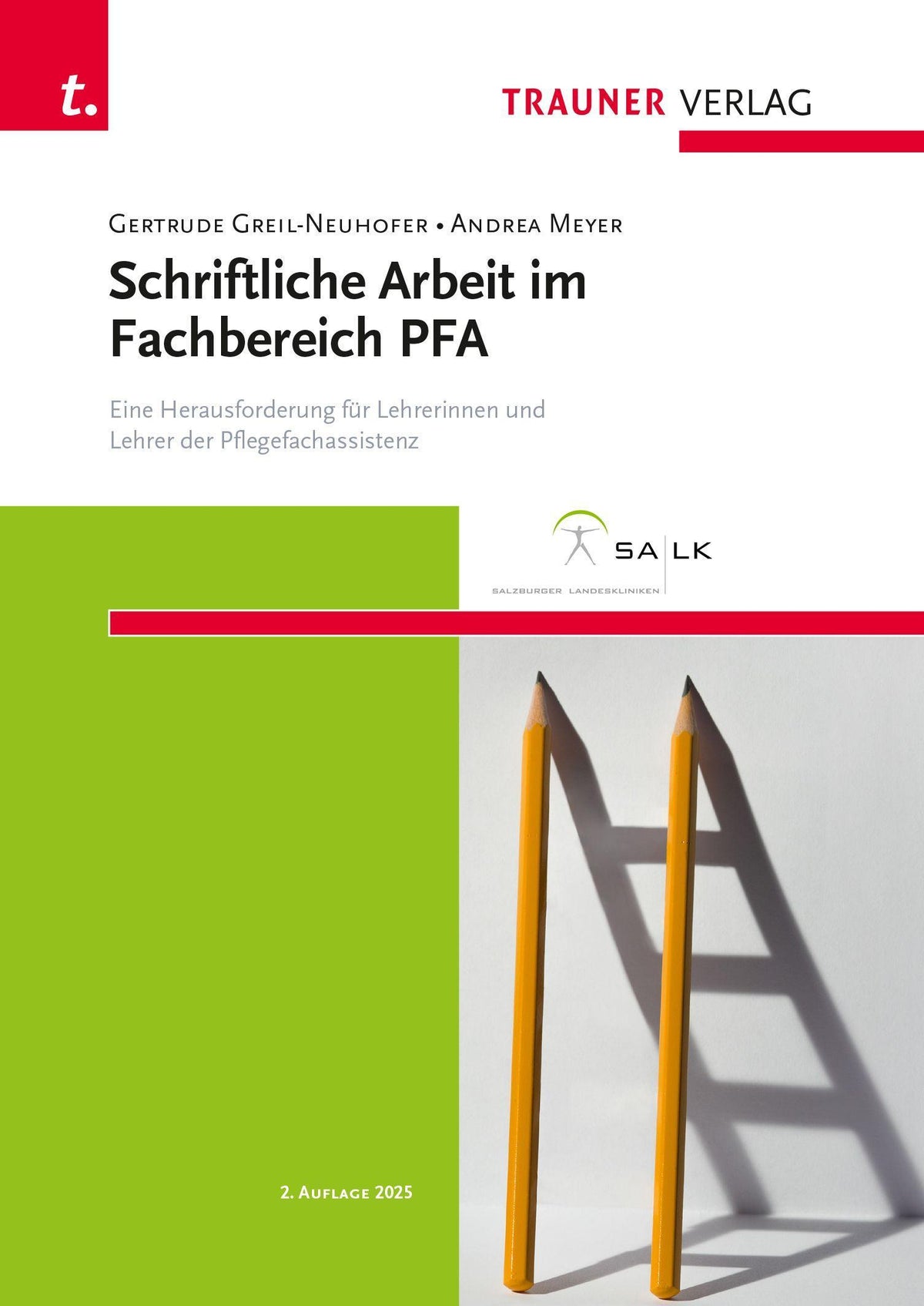 Buchcover: Schriftliche Arbeit im Fachbereich PFA