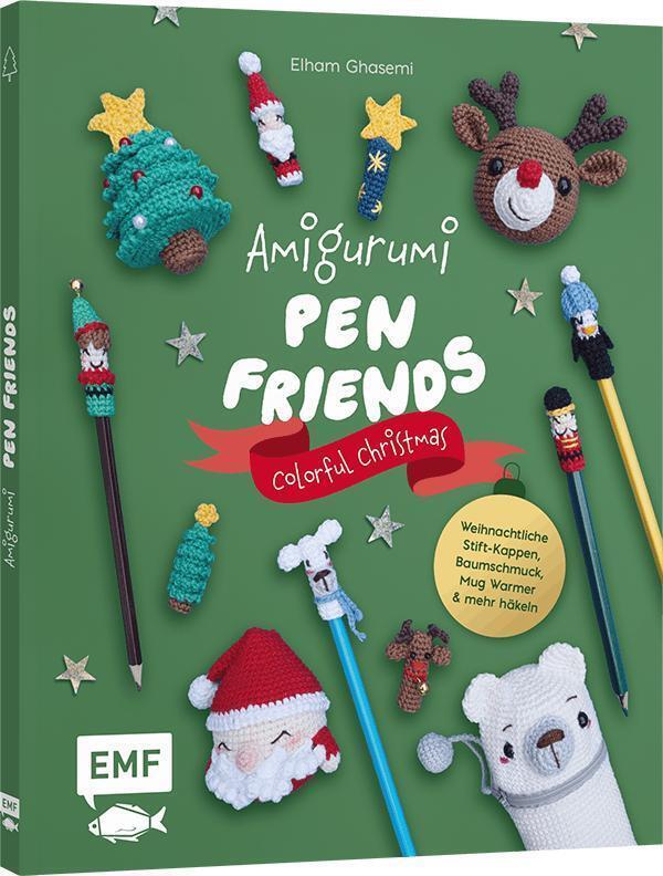 Amigurumi Pen Friends - Colorful Christmas