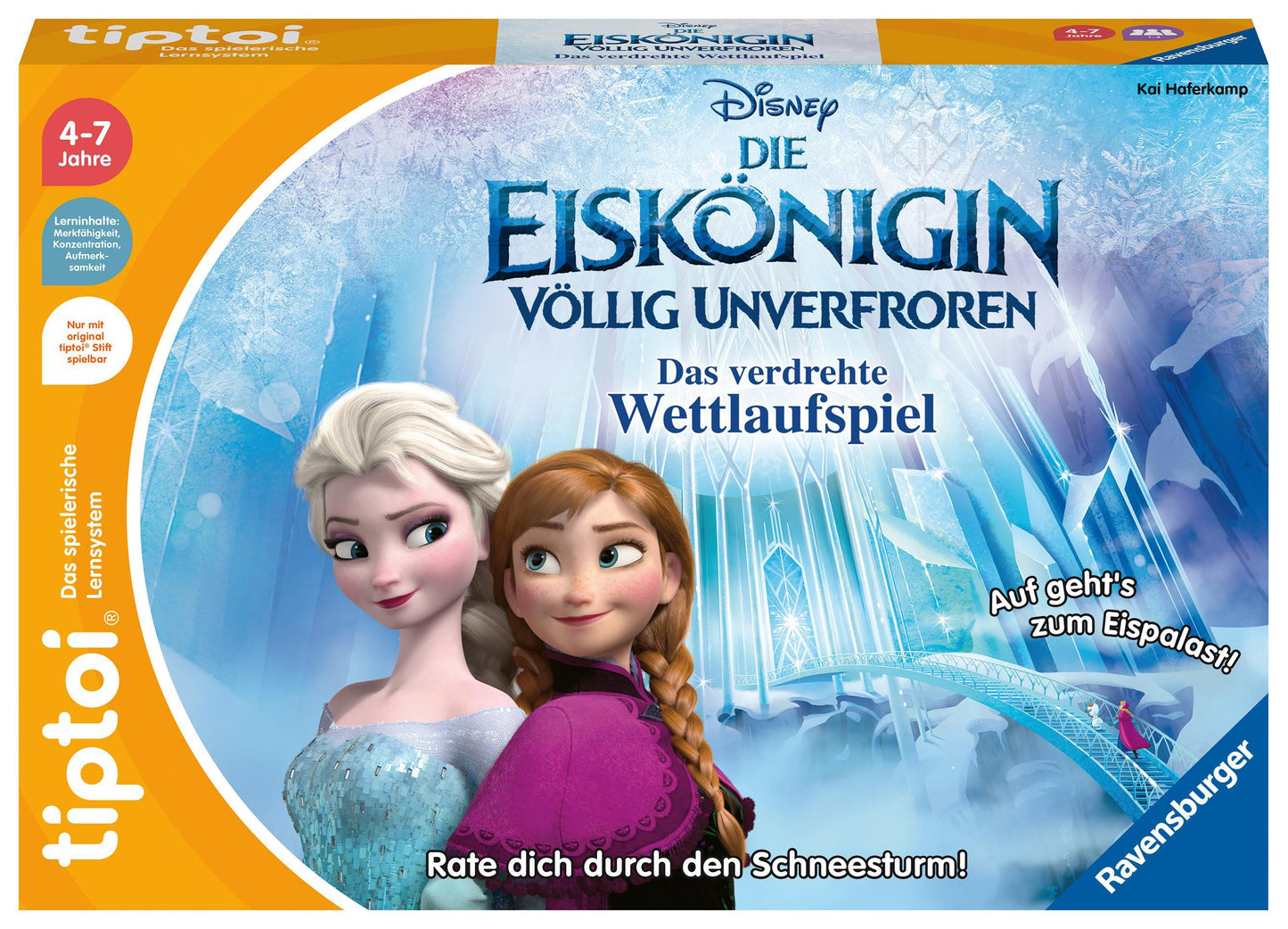 tiptoi® Disney Die Eiskönigin Völlig unverfroren: Das verdrehte Wettlaufspiel