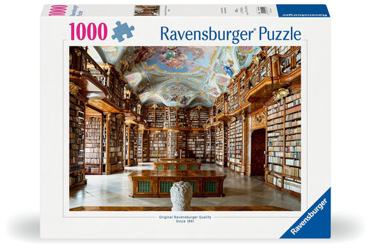 Bibliothek in St. Florian Monastery, Österreich