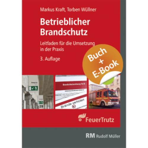 Buchcover: Betrieblicher Brandschutz 3. Aufl. - mit E-Book (PDF)