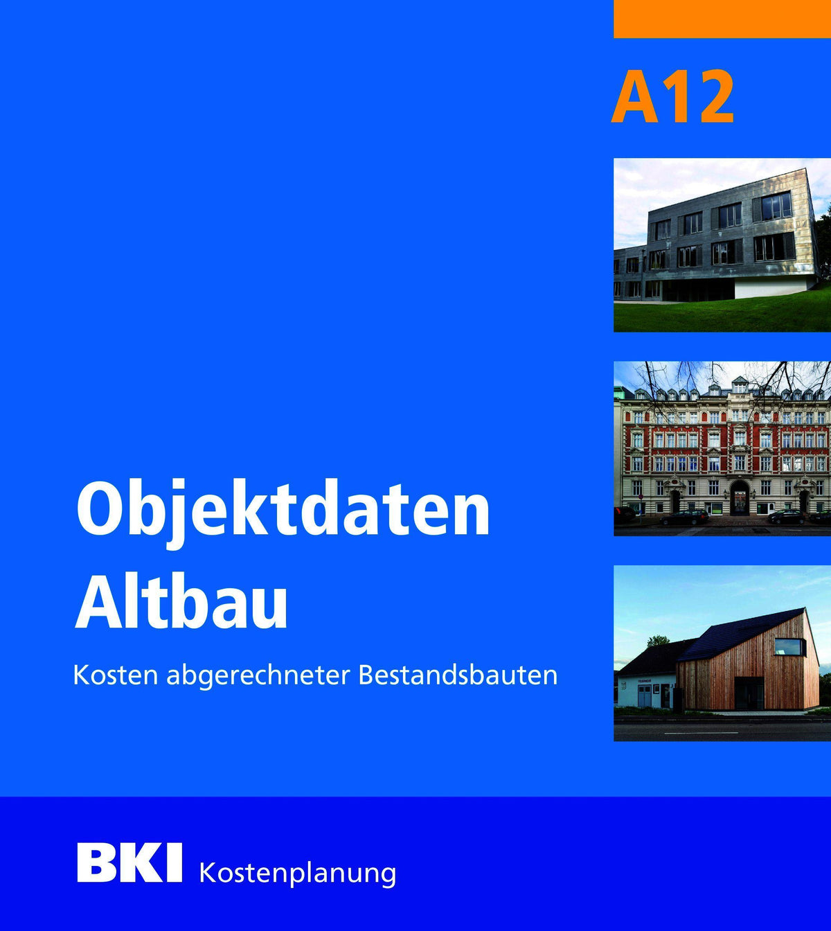 Buchcover: BKI Objektdaten Altbau A12