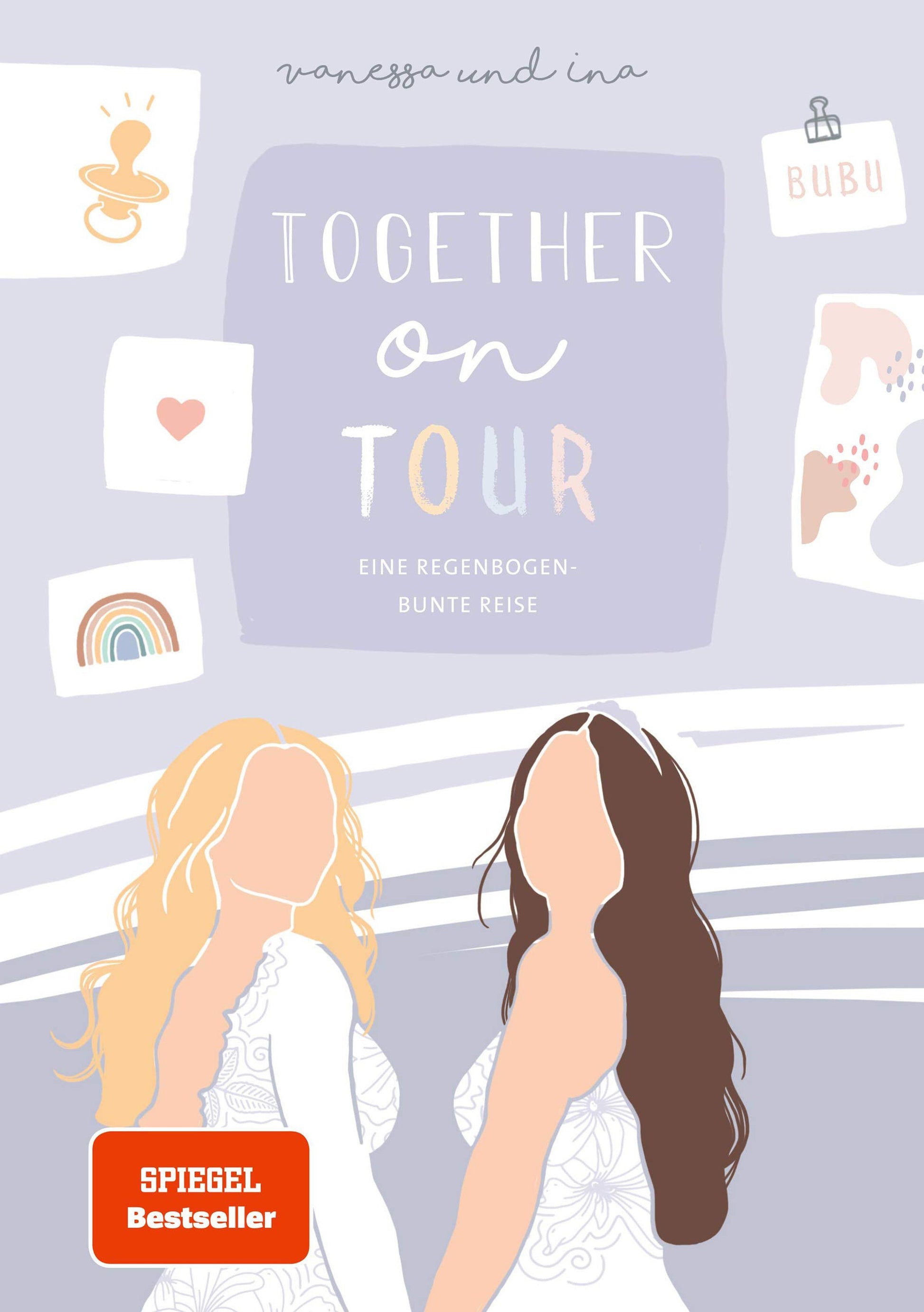 Buchcover: Together on Tour. Eine regenbogenbunte Reise